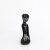 Fabulicious CHIC-42 Sandales Similicuir Transparent Strass Noir EU-37 / US-7