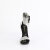 Fabulicious CHIC-47 Sandales Transparent Noir EU-37 / US-7