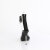 Fabulicious CHIC-47 Sandales Transparent Noir EU-38 / US-8