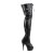 Pleaser Bottes cuissardes DELIGHT-3025 Noir EU-37/US-7