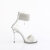 Fabulicious CHIC-47 Sandales Transparent Argent EU-39 / US-9