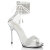 Fabulicious CHIC-47 Sandales Transparent Argent EU-37 / US-7
