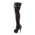Pleaser Bottes cuissardes DELIGHT-3025ML Noir EU-35/US-5