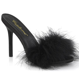 Fabulicious CLASSIQUE-01F Mules Similicuir Noir EU-38 / US-8