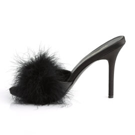 Fabulicious CLASSIQUE-01F Mules Similicuir Noir EU-39 / US-9