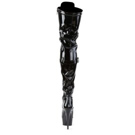 Pleaser Bottes cuissardes DELIGHT-3028 Noir EU-42/US-12