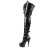 Pleaser Bottes cuissardes DELIGHT-3028 Noir EU-38/US-8