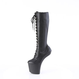Pleaser CRAZE-2023 Bottes genoux à plateforme Similicuir Noir EU-38 / US-8