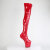 Pleaser CRAZE-3000 Cuissardes à plateforme Revêtement laqué Rouge EU-37 / US-7