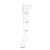 Pleaser CRAZE-3028 Cuissardes à plateforme Revêtement laqué Blanc EU-37 / US-7