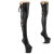 Pleaser CRAZE-3050 Cuissardes à plateforme Similicuir Noir EU-39 / US-9