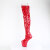 Pleaser CRAZE-3050 Cuissardes à plateforme Revêtement laqué Rouge EU-38 / US-8