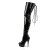 Pleaser Bottes cuissardes DELIGHT-3063 Noir EU-35/US-5