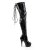 Pleaser Bottes cuissardes DELIGHT-3063 Noir EU-35/US-5