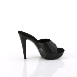 Fabulicious COCKTAIL-501L Mules à plateforme Cuir Noir EU-36 / US-6