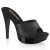 Fabulicious COCKTAIL-501L Mules à plateforme Cuir Noir EU-36 / US-6