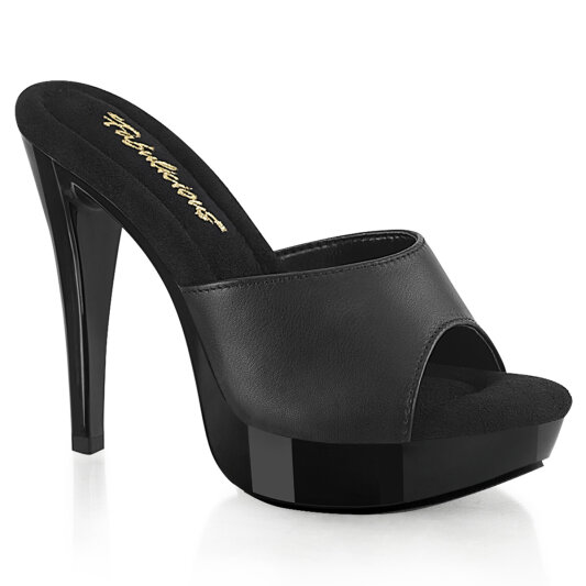 Fabulicious COCKTAIL-501L Mules à plateforme Cuir Noir EU-38 / US-8