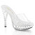 Fabulicious COCKTAIL-501SDT Mules à plateforme Transparent EU-44 / US-14