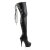 Pleaser Bottes cuissardes DELIGHT-3063 Noir EU-41/US-11