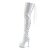 Pleaser Bottes cuissardes DELIGHT-3063 Blanc EU-41/US-11