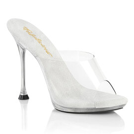 Fabulicious CUPID-401 Mules Transparent EU-36 / US-6
