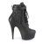 Pleaser Bottines DELIGHT-600-05 Noir EU-41/US-11