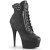 Pleaser Bottines DELIGHT-600-05 Noir EU-35/US-5