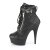 Pleaser Bottines DELIGHT-600-05 Noir EU-37/US-7