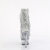 Pleaser DELIGHT-1017RSF Bottines à plateforme Transparent Strass Argent EU-37 / US-7