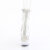 Pleaser DELIGHT-1018C-2RS Bottines à plateforme Transparent Strass EU-35 / US-5