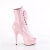 Pleaser DELIGHT-1021 Bottines à plateforme Revêtement laqué Rose EU-39 / US-9