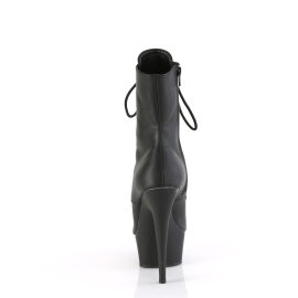 Pleaser DELIGHT-1021 Bottines à plateforme Similicuir Noir EU-35 / US-5