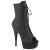 Pleaser DELIGHT-1021 Bottines à plateforme Similicuir Noir EU-35 / US-5