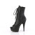 Pleaser DELIGHT-1021 Bottines à plateforme Similicuir Noir EU-36 / US-6