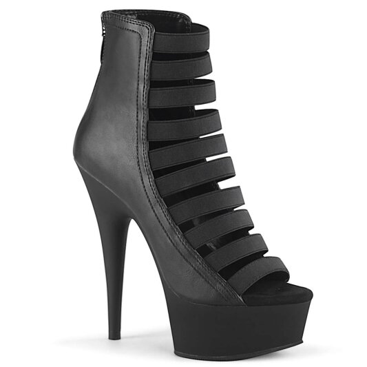 Pleaser Bottines DELIGHT-600-13 Noir EU-36/US-6