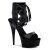 Pleaser Sandales DELIGHT-600-14 Noir EU-35/US-5