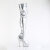 Pleaser DELIGHT-3000HWR Cuissardes à plateforme Holo Similicuir Argent EU-35 / US-5