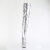 Pleaser DELIGHT-3000HWR Cuissardes à plateforme Holo Similicuir Argent EU-37 / US-7