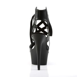 Pleaser Sandales DELIGHT-600-14 Noir EU-37/US-7