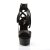 Pleaser Sandales DELIGHT-600-14 Noir EU-37/US-7