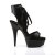 Pleaser Sandales DELIGHT-600-14 Noir EU-37/US-7