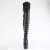 Pleaser DELIGHT-3022 Cuissardes à plateforme Similicuir Noir EU-37 / US-7