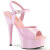 Pleaser DELIGHT-609 Sandales à plateforme Revêtement laqué Rose EU-35 / US-5