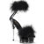 Pleaser DELIGHT-624F Sandales à plateforme Transparent Noir EU-42 / US-12