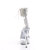 Pleaser DELIGHT-624RS Sandales à plateforme Transparent Strass Argent EU-37 / US-7