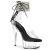 Pleaser DELIGHT-624RS Sandales à plateforme Transparent Strass Noir EU-42 / US-12