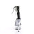 Pleaser DELIGHT-624RS Sandales à plateforme Transparent Strass Noir EU-42 / US-12