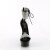 Pleaser DELIGHT-627RS Sandales à plateforme Transparent Strass Noir EU-36 / US-6
