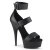 Pleaser DELIGHT-629 Sandales à plateforme Similicuir Noir EU-35 / US-5