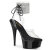 Pleaser DELIGHT-691-2RS Sandales à plateforme Transparent Strass Noir EU-35 / US-5